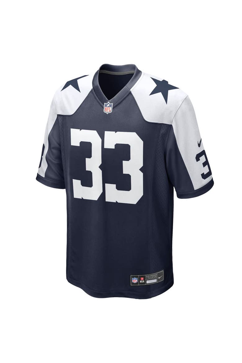 Men's Nike Javonte Williams Navy Dallas Cowboys Alternate Game Jersey, Alternate, color, Navy