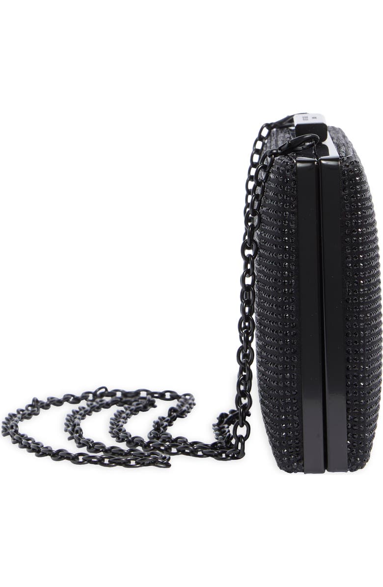 Kurt Geiger London Crystal Box Clutch, Alternate, color, Black