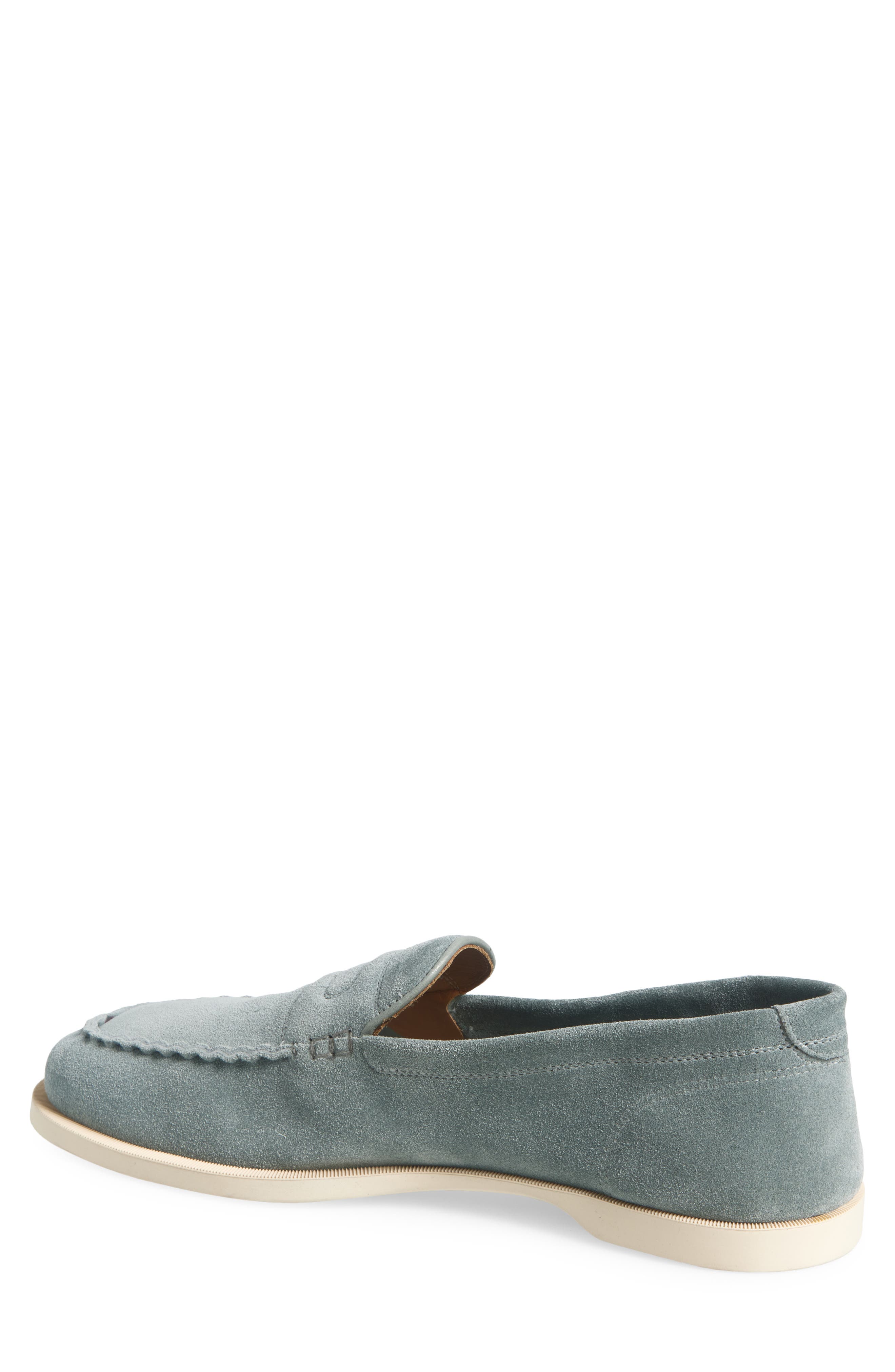 John Lobb Pace Loafer, Alternate, color, Ice Blue