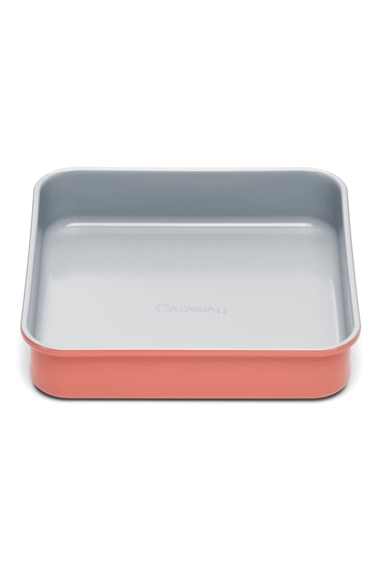 Nonstick Ceramic Square Baking Pan, Main, color, PERRACOTTA