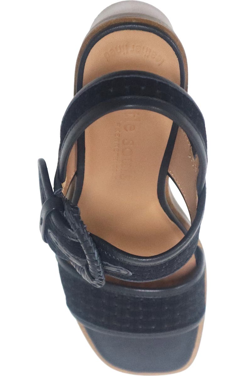 Gentle Souls Mystic Slingback Block Heel Sandal, Alternate, color, Black Suede
