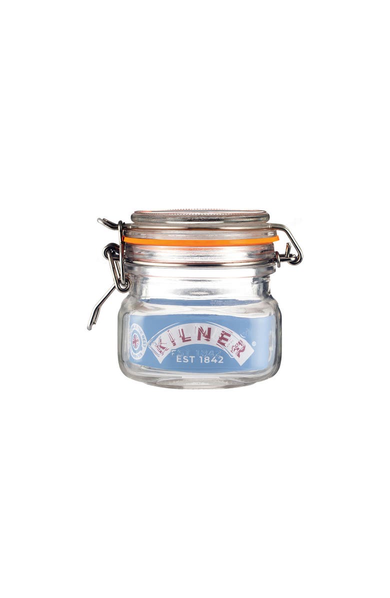Kilner Square Clip Top Jar for Canning and Food Storage, Alternate, color, 4.5 In