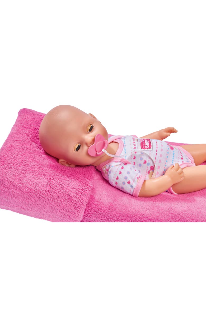 Simba 15 Inch Drink & Wet Baby Doll Set with Accessories for Kids Ages 3+, Alternate, color, Multicolored