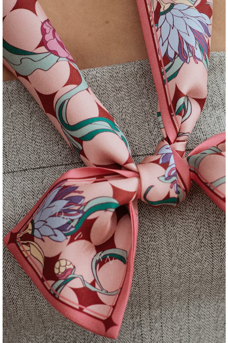 Dream Silk Scarf, Alternate, color, SAKURA PINK