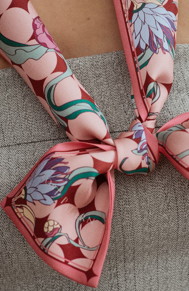 Lost Pattern Dream Silk Scarf, Alternate, color, 