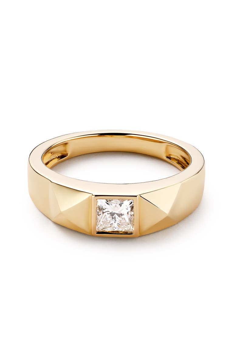 Ana Luisa Solid Yellow Gold - Diamond Equinox Ring, Alternate, color, Gold
