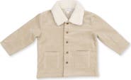 Angel Dear Kids' Fleece Collar Corduroy Jacket