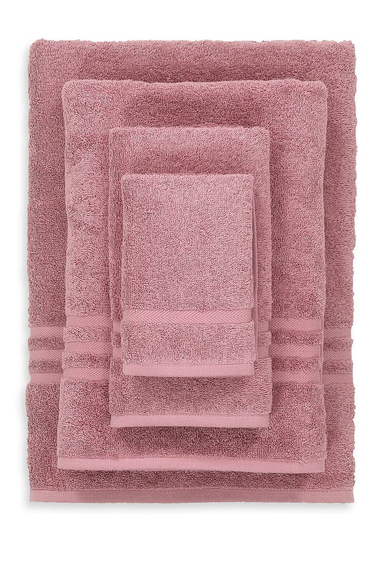 Denzi 4-PIece Towel Set - Tea Rose, Alternate, color, TEA ROSE