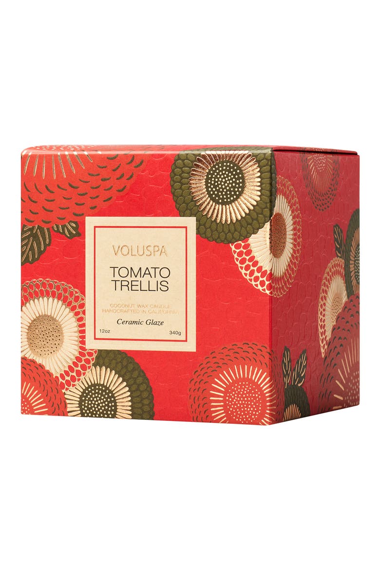 Tomato Trellis Luxe Classic Candle, Alternate, color, TOMATO TRELLIS