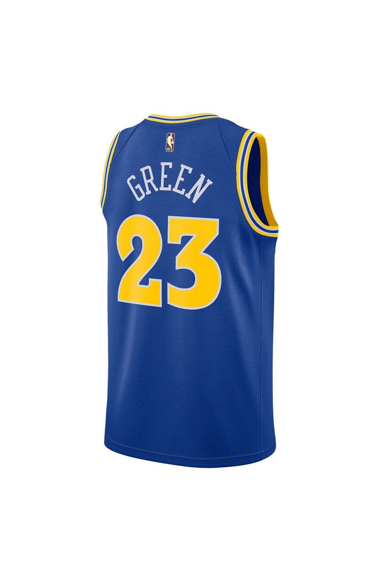 Nike Men's Nike Draymond Green Blue Golden State Warriors Swingman Jersey - Classic Edition, Alternate, color, 