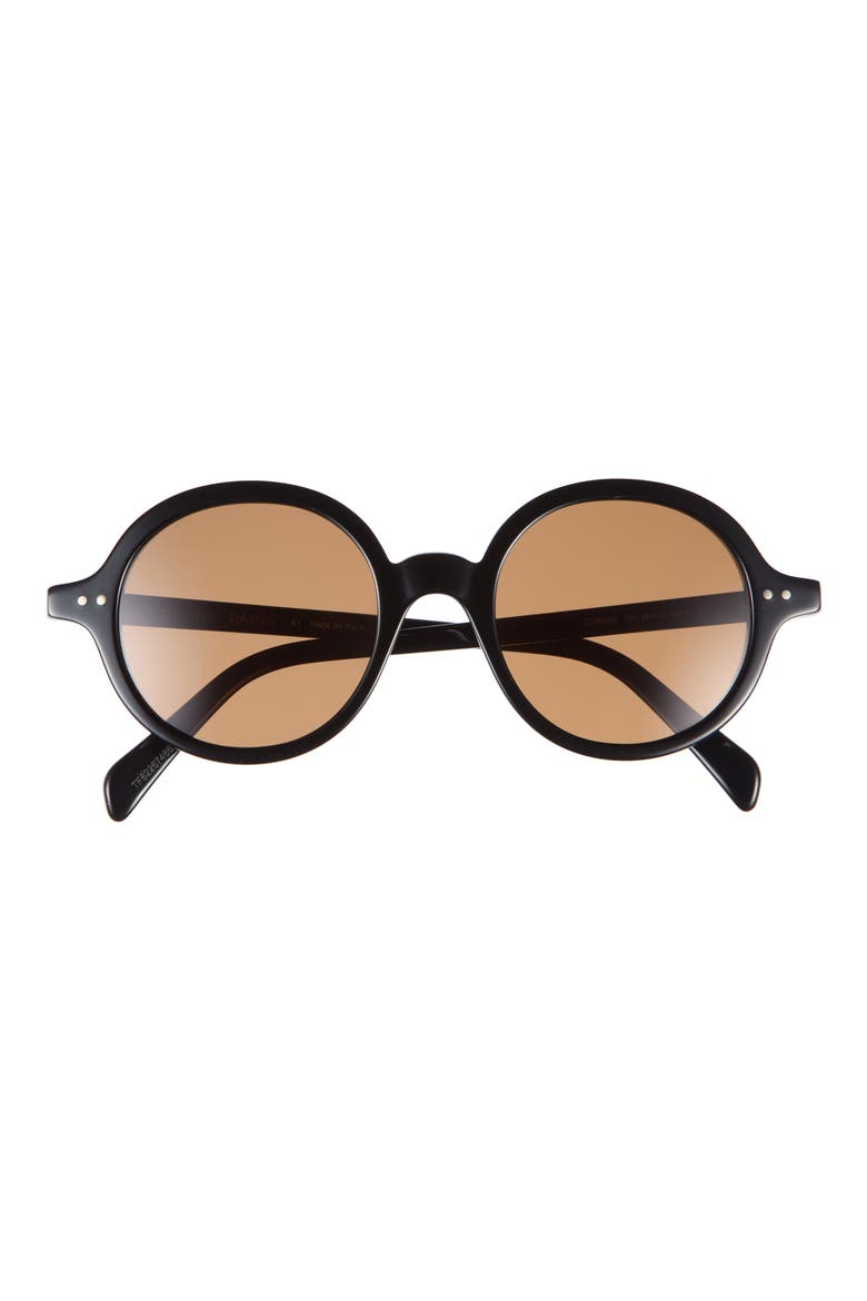 48mm Pantos Sunglasses, Main, color, SHINY BLACK / ROVIEX