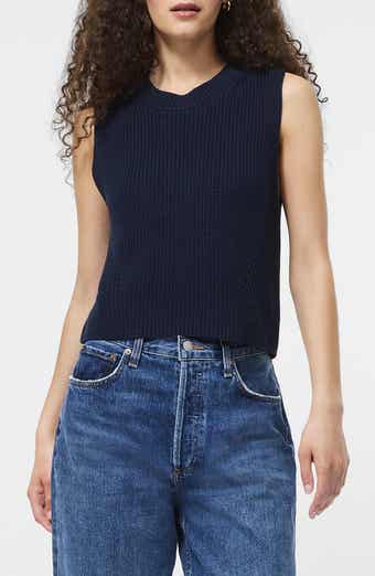 French Connection Mozart Crop Sweater Vest