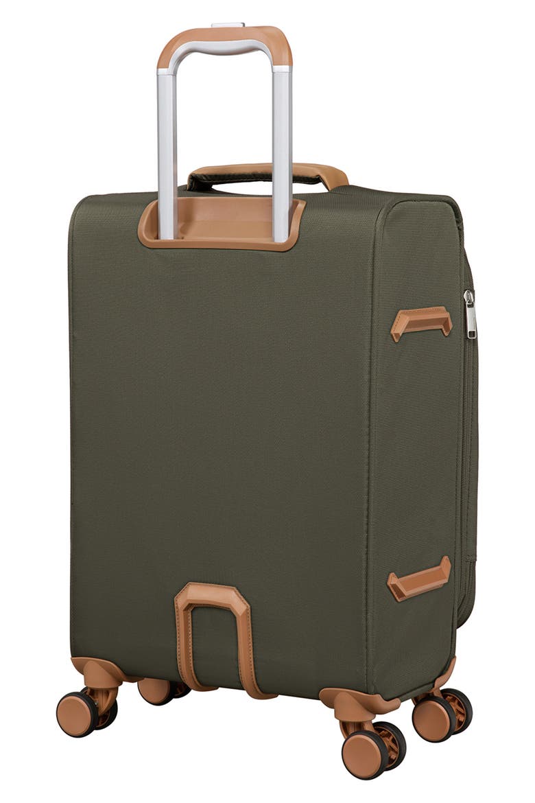 Fusional 15 Underseat Spinner Suitcase, Alternate, color, DARK OLIVE