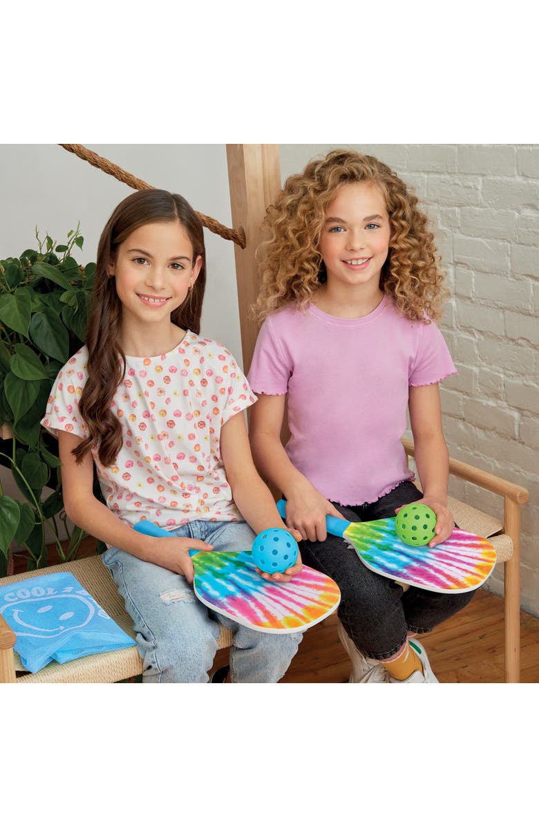 3C4G Tie Dye 2 Person Pickleball Set, Alternate, color, Multicolored