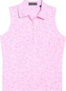 G/FORE Fireworks Silky Tech Sleeveless Polo