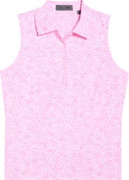 G/FORE Fireworks Silky Tech Sleeveless Golf Polo