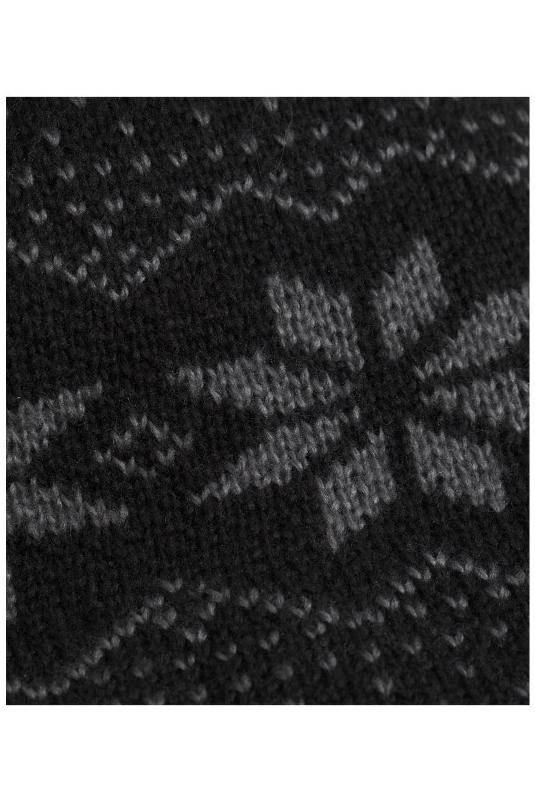 Kids' Cabin Ski Beanie, Alternate, color, TNF BLACK JACQUARD