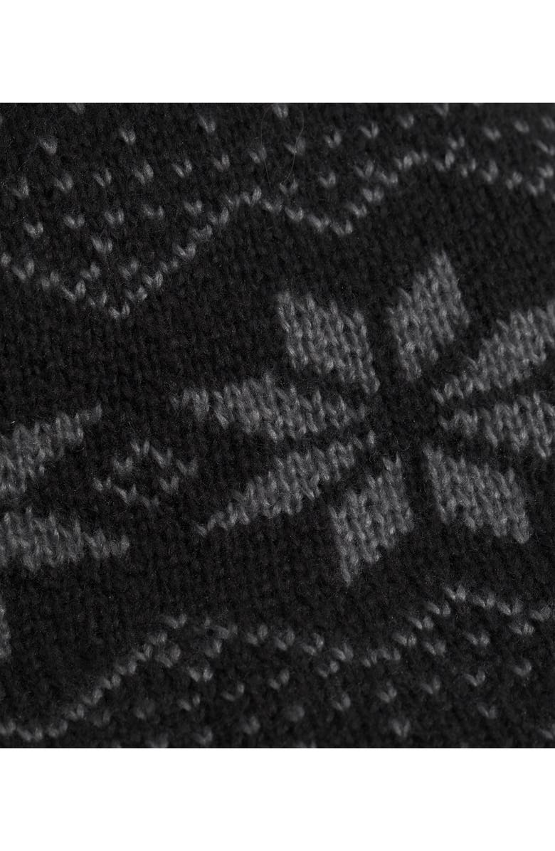 The North Face Kids' Cabin Ski Beanie, Alternate, color, Tnf Black Jacquard