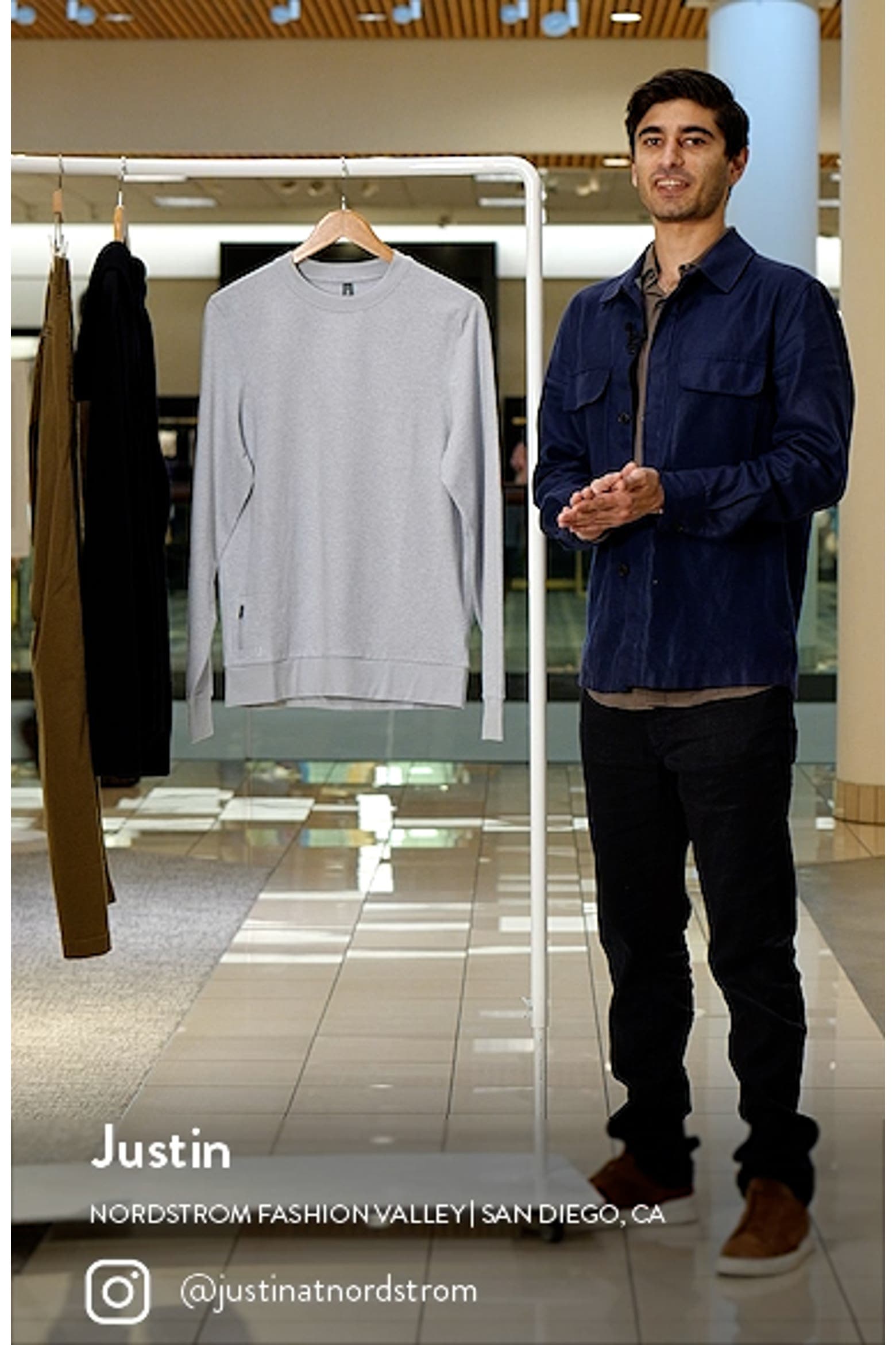 Ponto Performance Crew Pullover (Men) | Nordstromrack