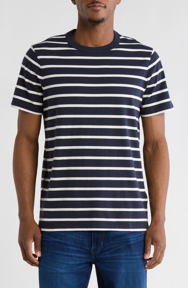 Madewell Allday Garment Dyed Cotton T-Shirt, Main, color, Juniper Berry1