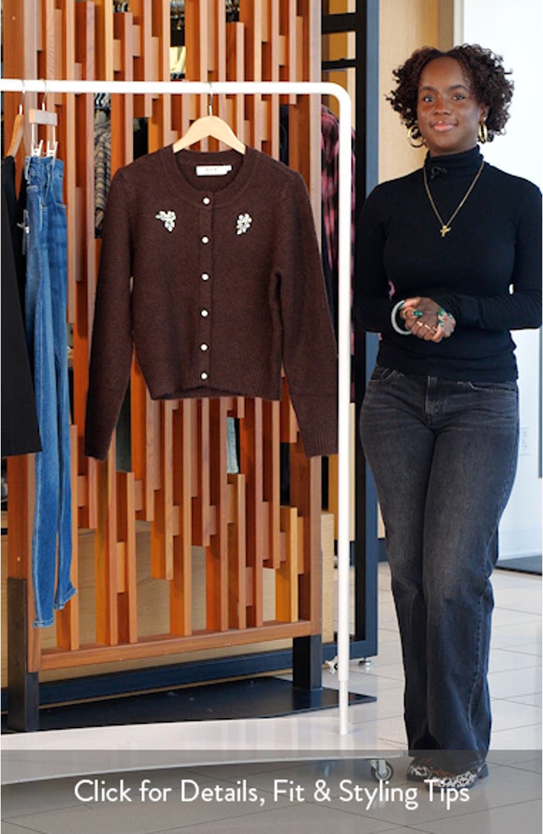 Kalie Embellished Cardigan, sales video thumbnail