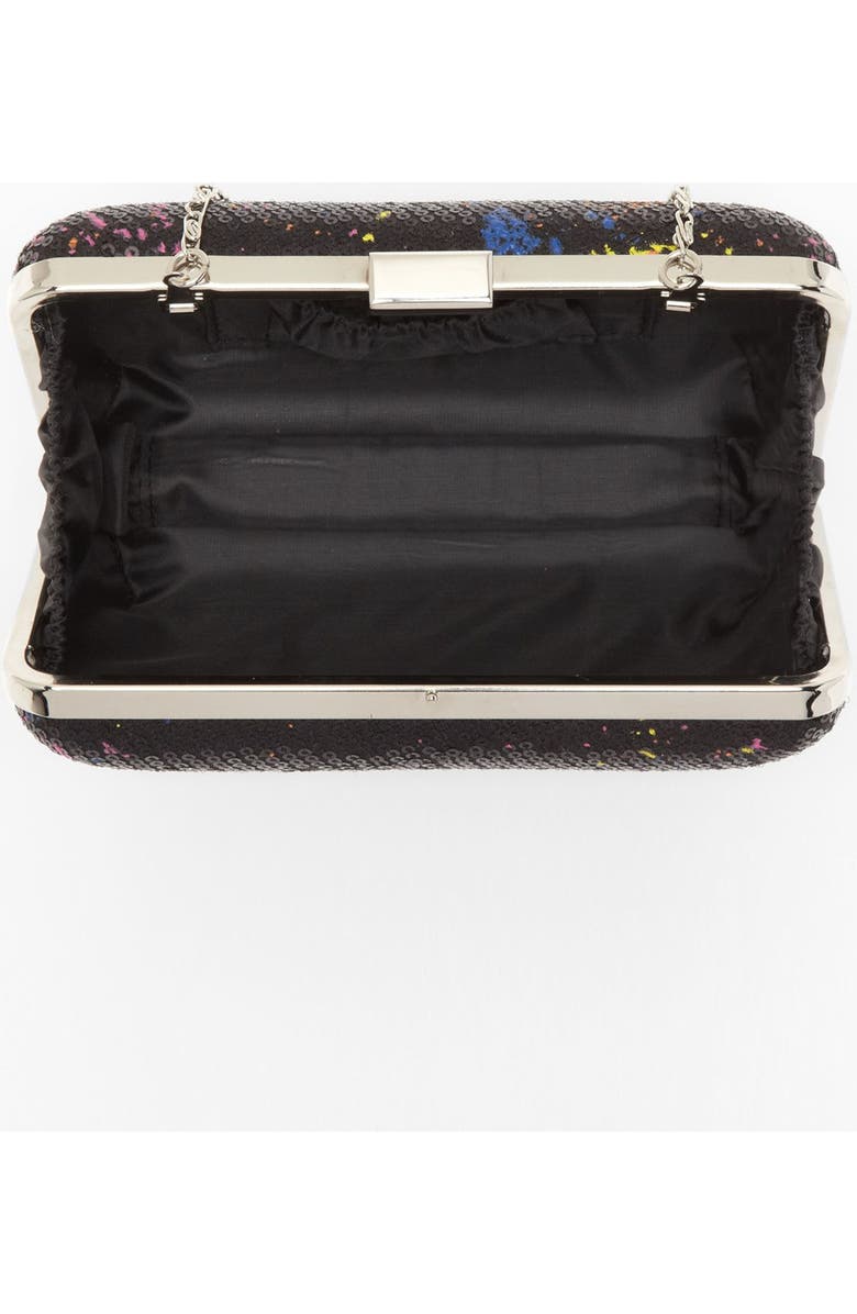 Jessica McClintock 'Graffiti' Clutch, Alternate, color,