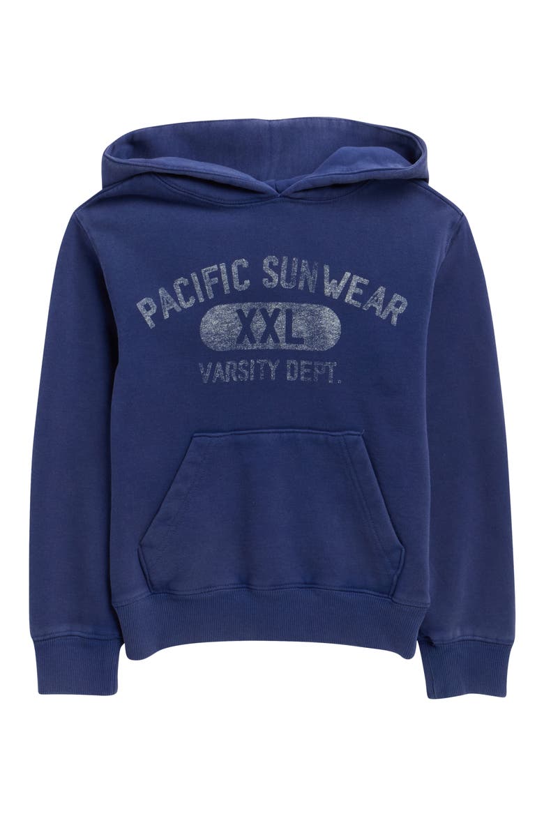 Kids' PacSun XXL Pullover Hoodie, Main, color, NAVY