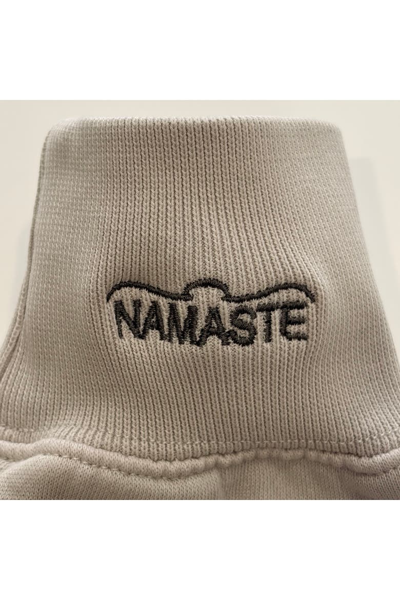 Om/Namaste Sweatshirt + Manifestation Kit, Alternate, color, Faded Bone