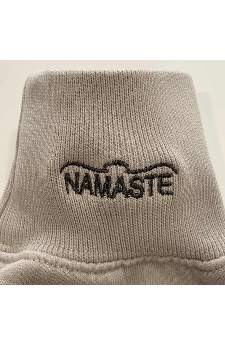 Conscious Ink Om/Namaste Sweatshirt + Manifestation Kit, Alternate, color, Faded Bone