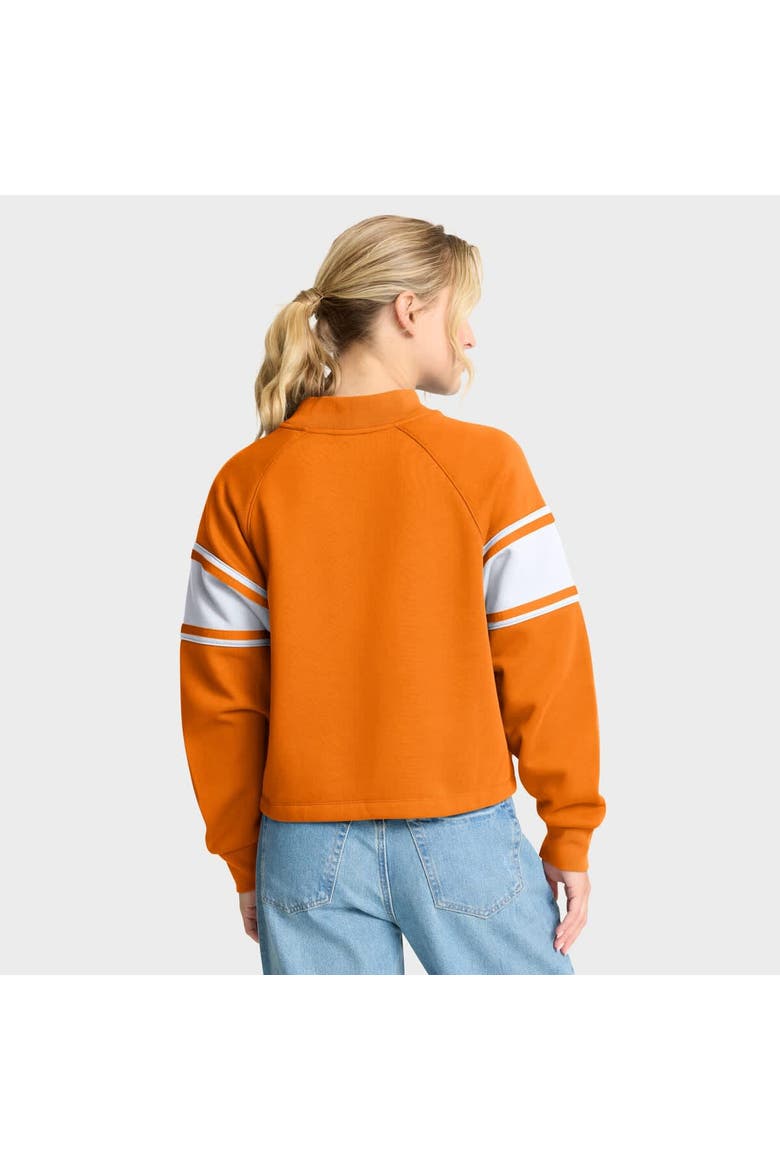 Women's Fanatics Tennessee Orange Tennessee Volunteers Oversized Hometown Premium Punt Coverage Raglan Pullover Sweatshirt, Alternate, color, Tennessee Orange