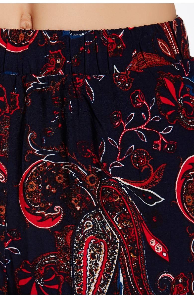 Blu Pepper Printed Pants, Alternate, color, 