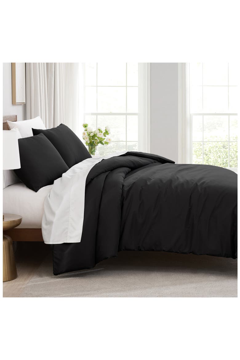Vilano Springs Duvet Cover Set, Alternate, color, BLACK