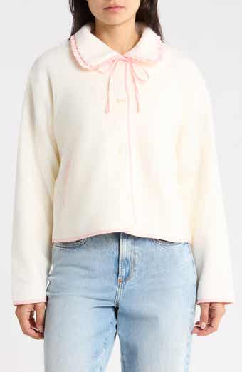 Plaid High Pile Fleece Jacket