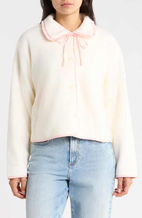 Plaid High Pile Fleece Jacket