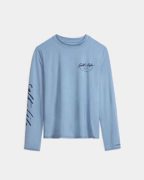Escape to Paradise Performance Long Sleeve Tee
