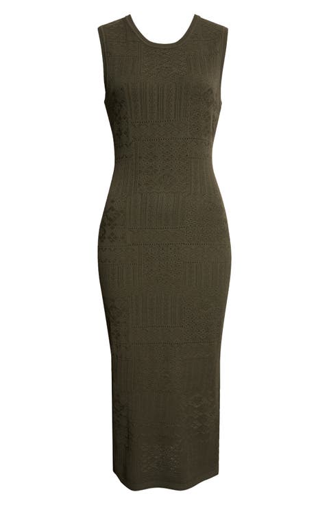 Tamiko Sleeveless Knit Midi Dress