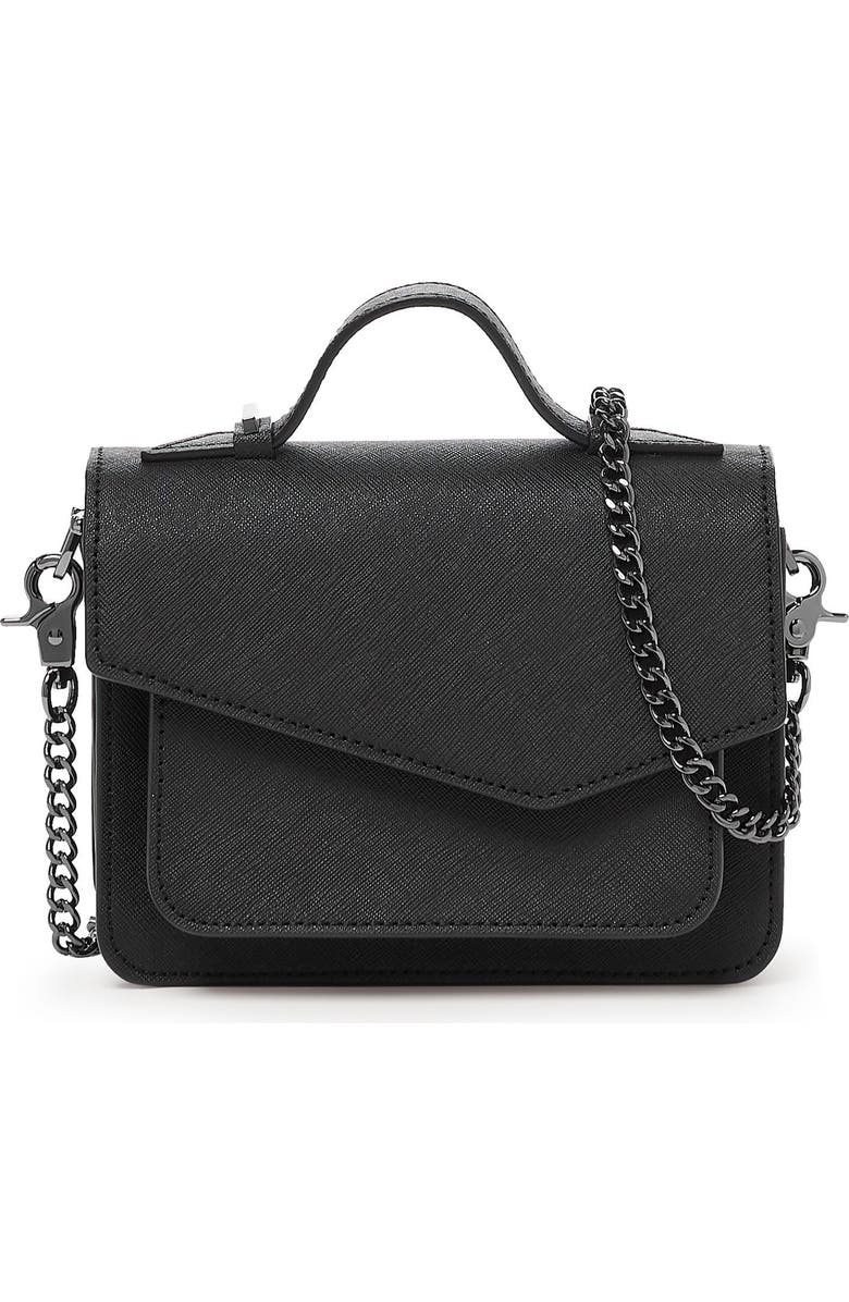 Botkier Mini Cobble Hill Calfskin Leather Crossbody Bag, Main, color,