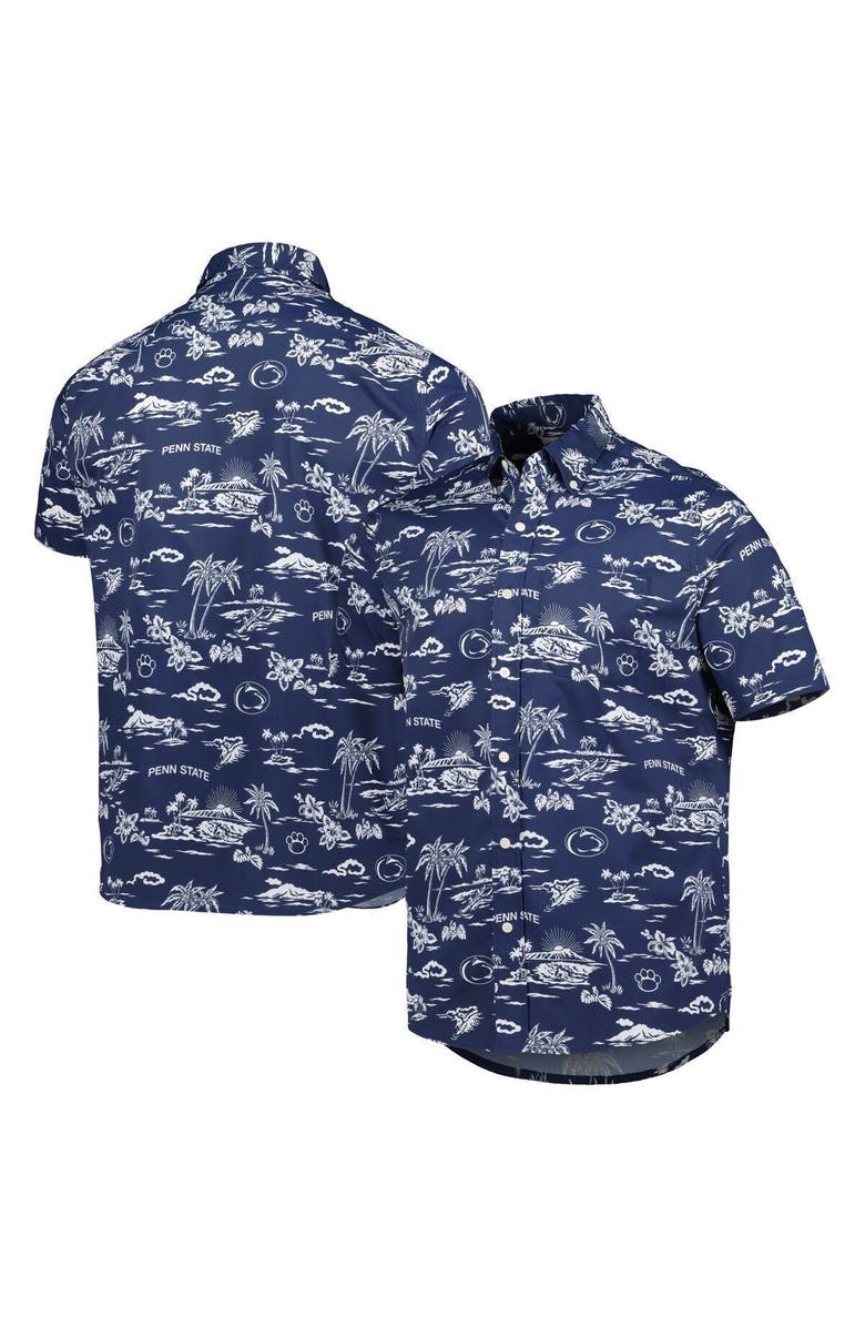 Reyn Spooner Men's Reyn Spooner Navy Penn State Nittany Lions Classic Button-Down Shirt, Alternate, color,