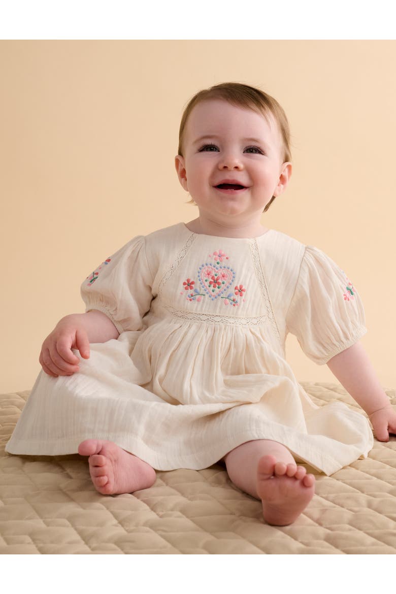 Embroidered Dress, Alternate, color, Cloud