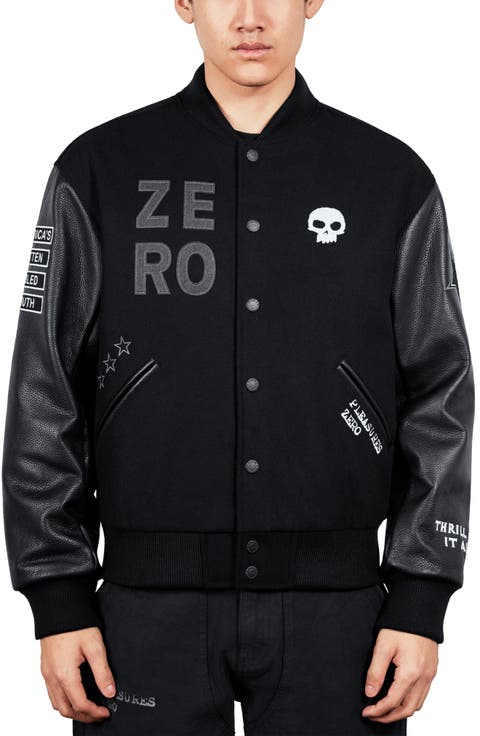 Zero Pleasures Varsity Jacket