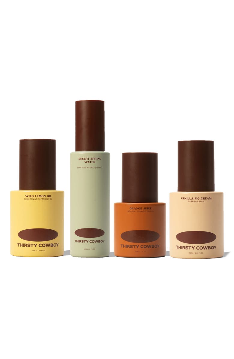 Thirsty Cowboy The Desert Market 4-Piece Skin Care Set $150 Value, Alternate, color, 