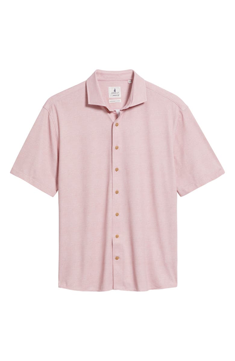 johnnie-O Breck Hangin’ Out Knit Short Sleeve Button-Up Shirt, Alternate, color,