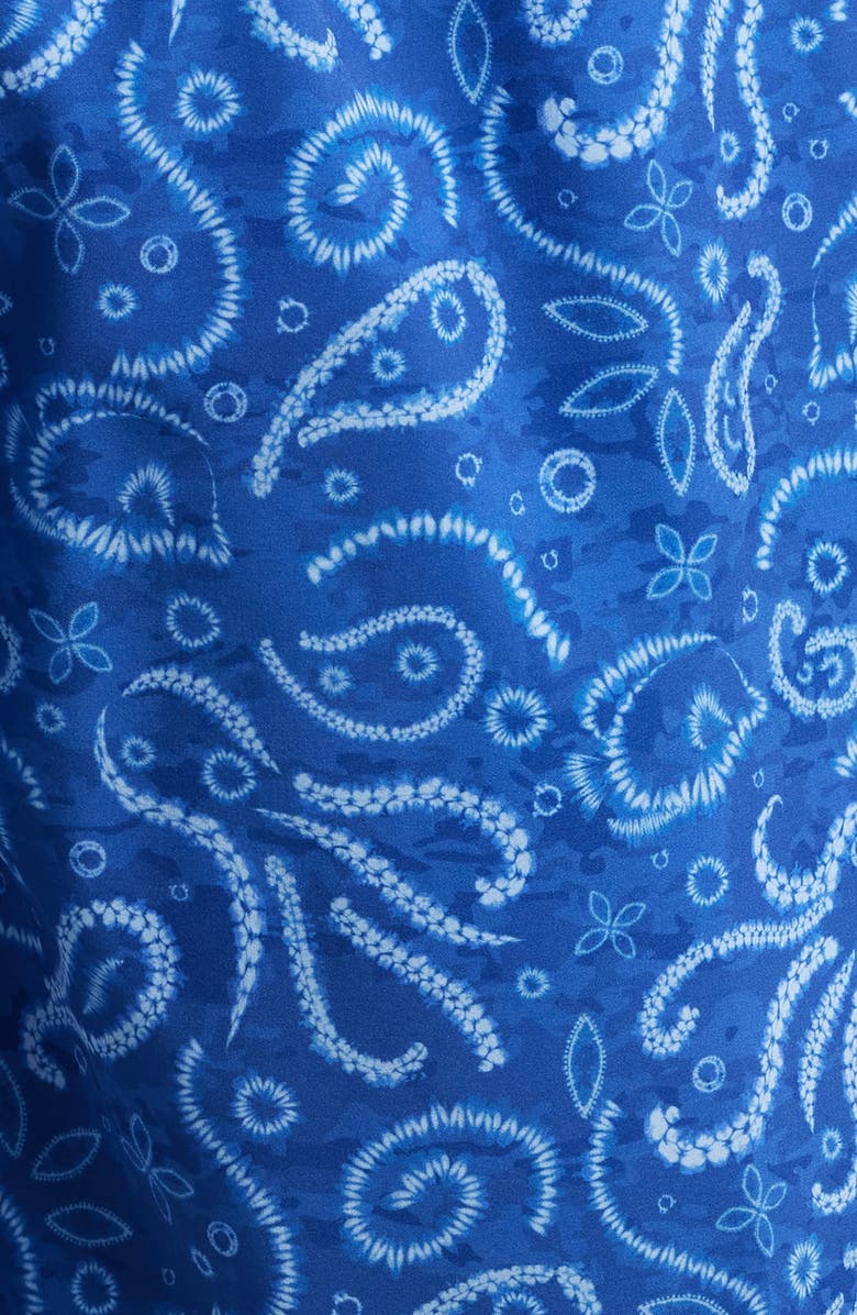 Peter Millar Tie Dive Swim Trunks, Alternate, color, Tide