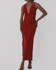 Haveli Kavya Halter Midi Dress