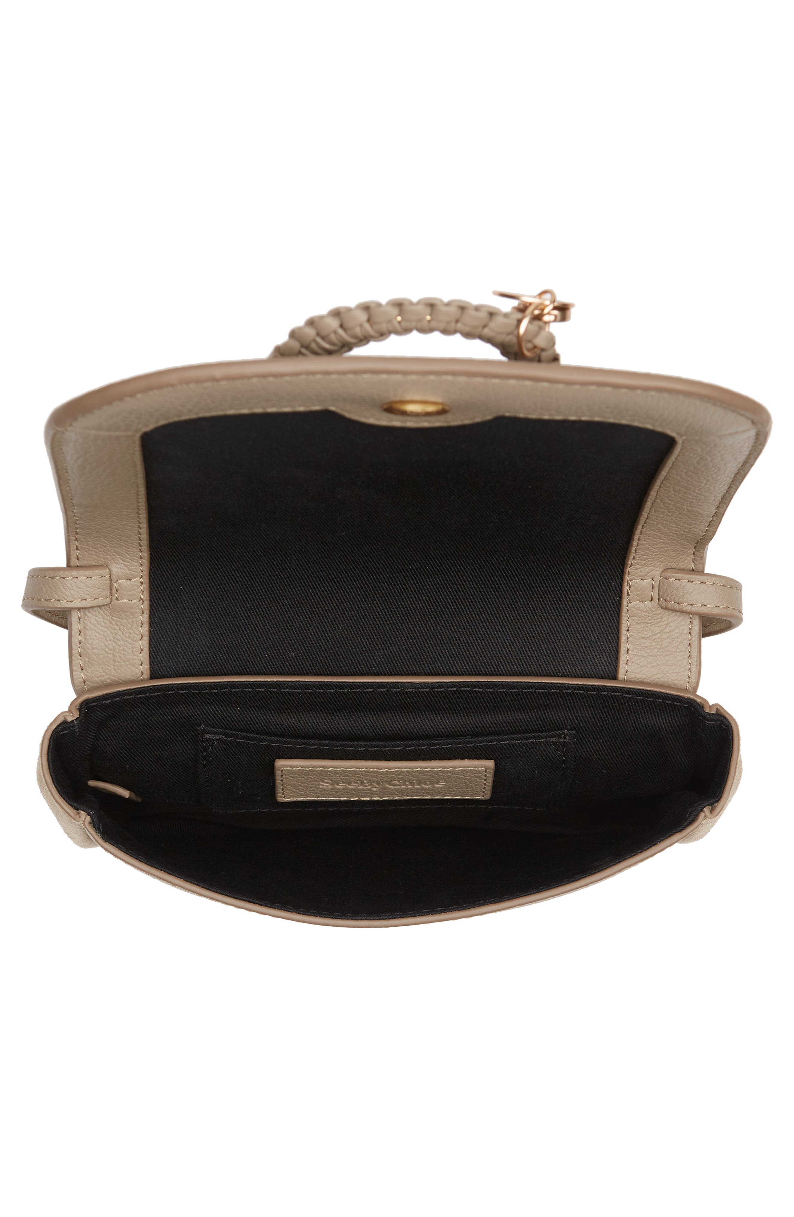 See by Chloé Mini Hana Leather Bag, Alternate, color, 