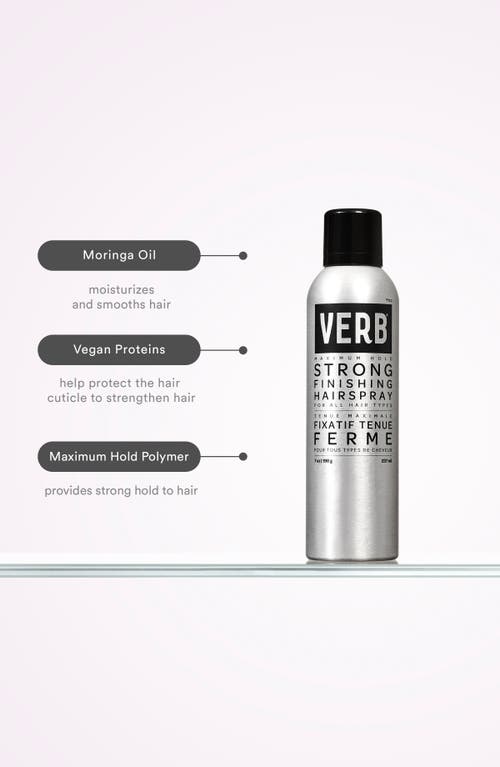 Verb Strong Finishing Hairspray In No Color