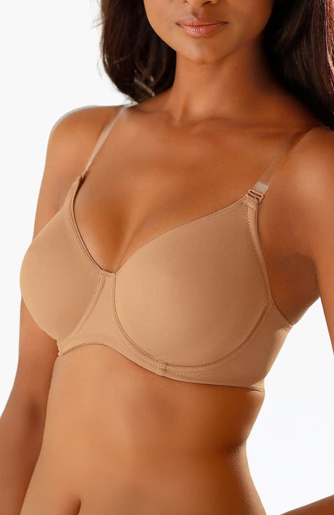 Women's Multi-Strap Underwire T-Shirt Bra