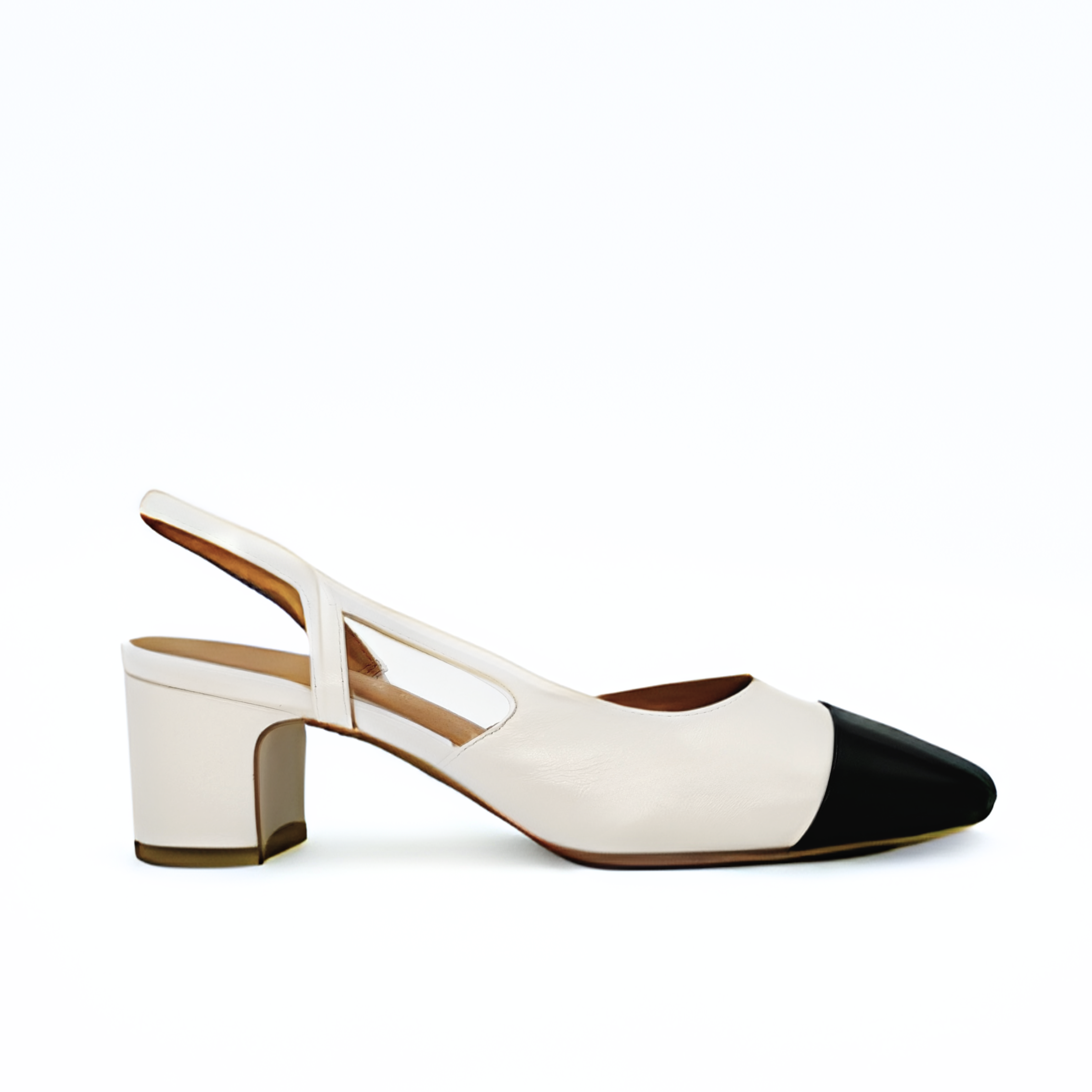 Paris Slingback Heels, Main, color, Bone