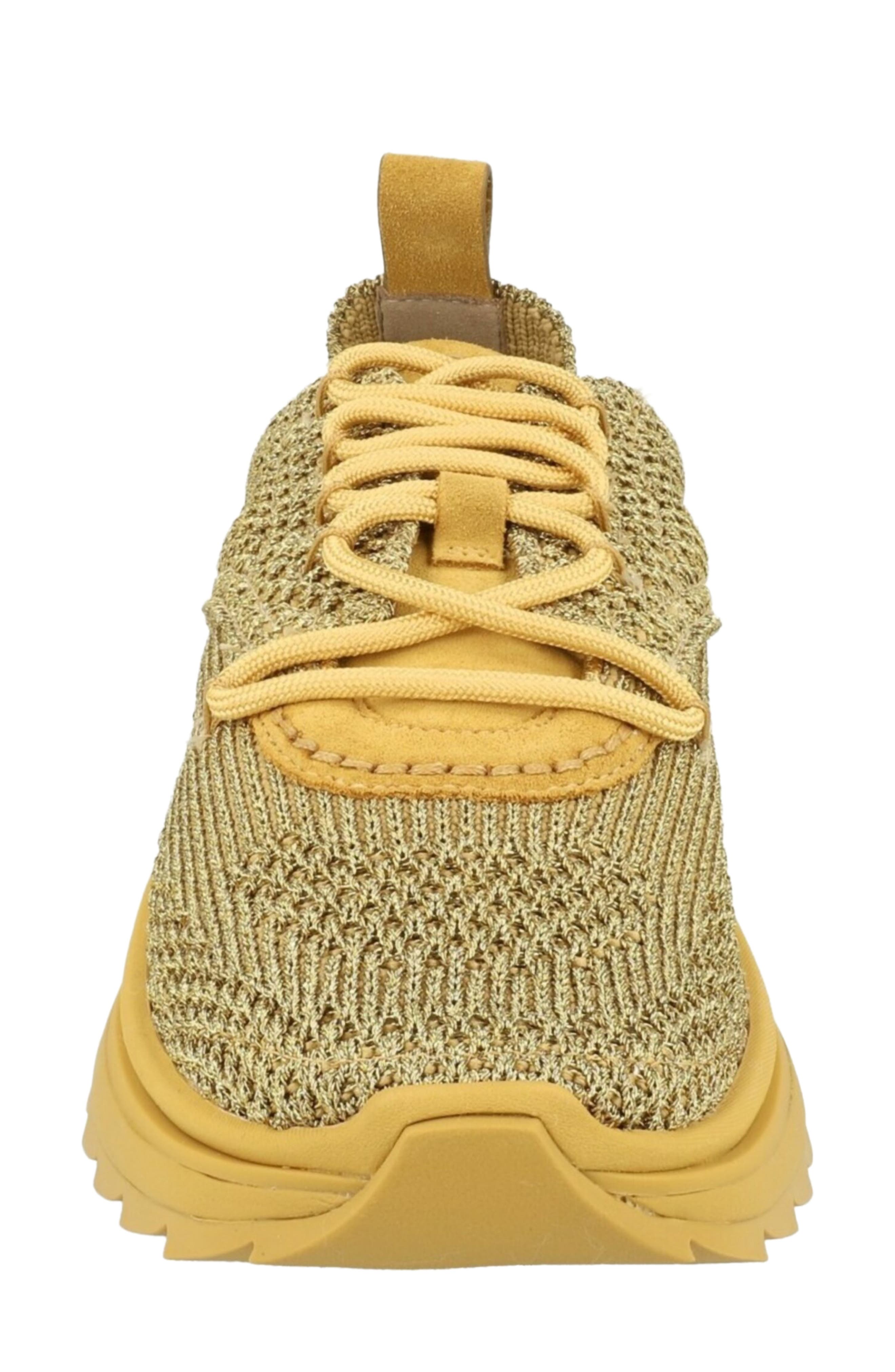 Nima Knit Low Top Sneaker, Alternate, color, BROWN