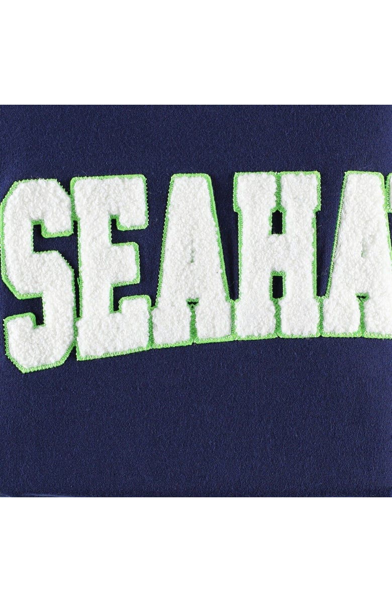 Tommy Hilfiger Men's Tommy Hilfiger College Navy/White Seattle Seahawks Alex Long Sleeve Hoodie T-Shirt, Alternate, color, Navy